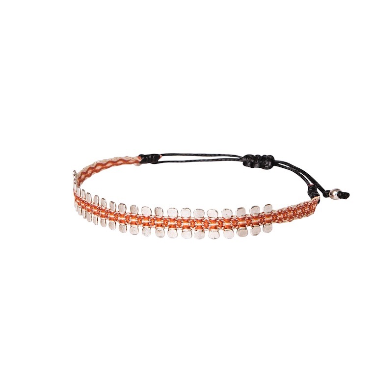 Colombianita Plata - Beige & Orange