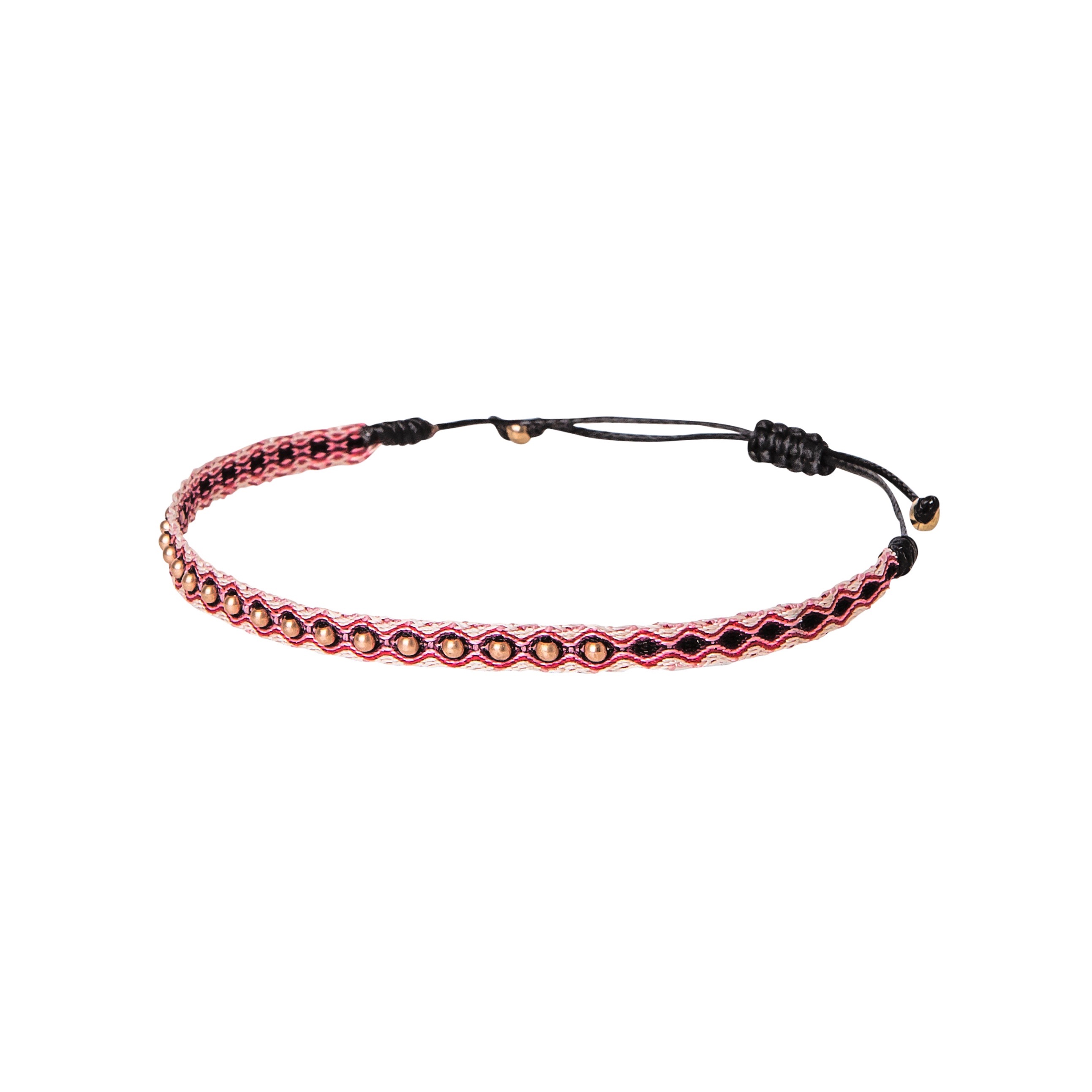 Colombianita Bolitas – Beige, Pink & Black