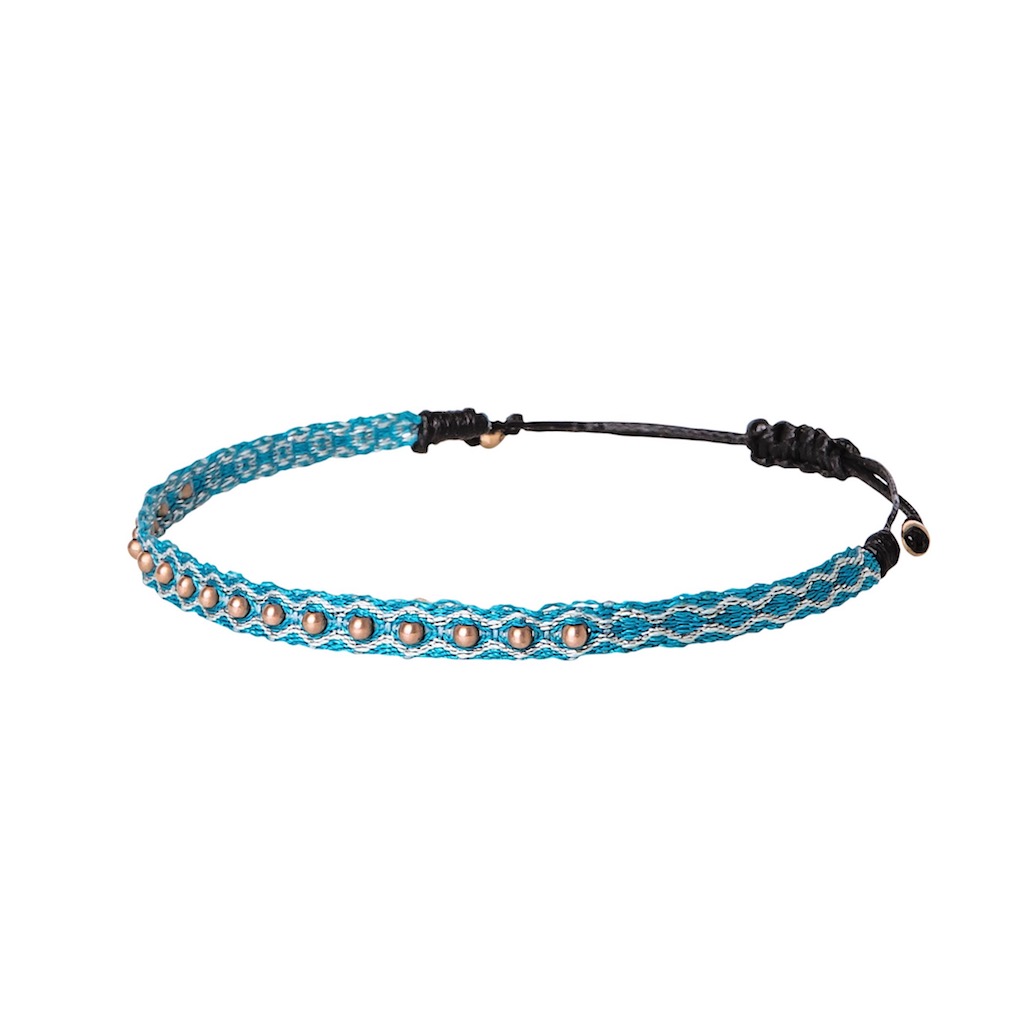 Colombianita Bolitas - Blue & Gold
