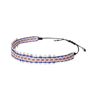 Colombiana Plata - Blue, Red & Silver