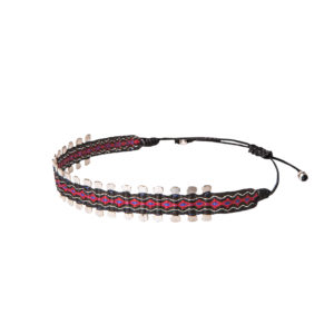 Colombiana Plata - Black, Red & Blue