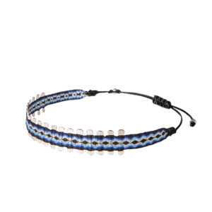 Colombiana Plata - Black, Blue & Silver